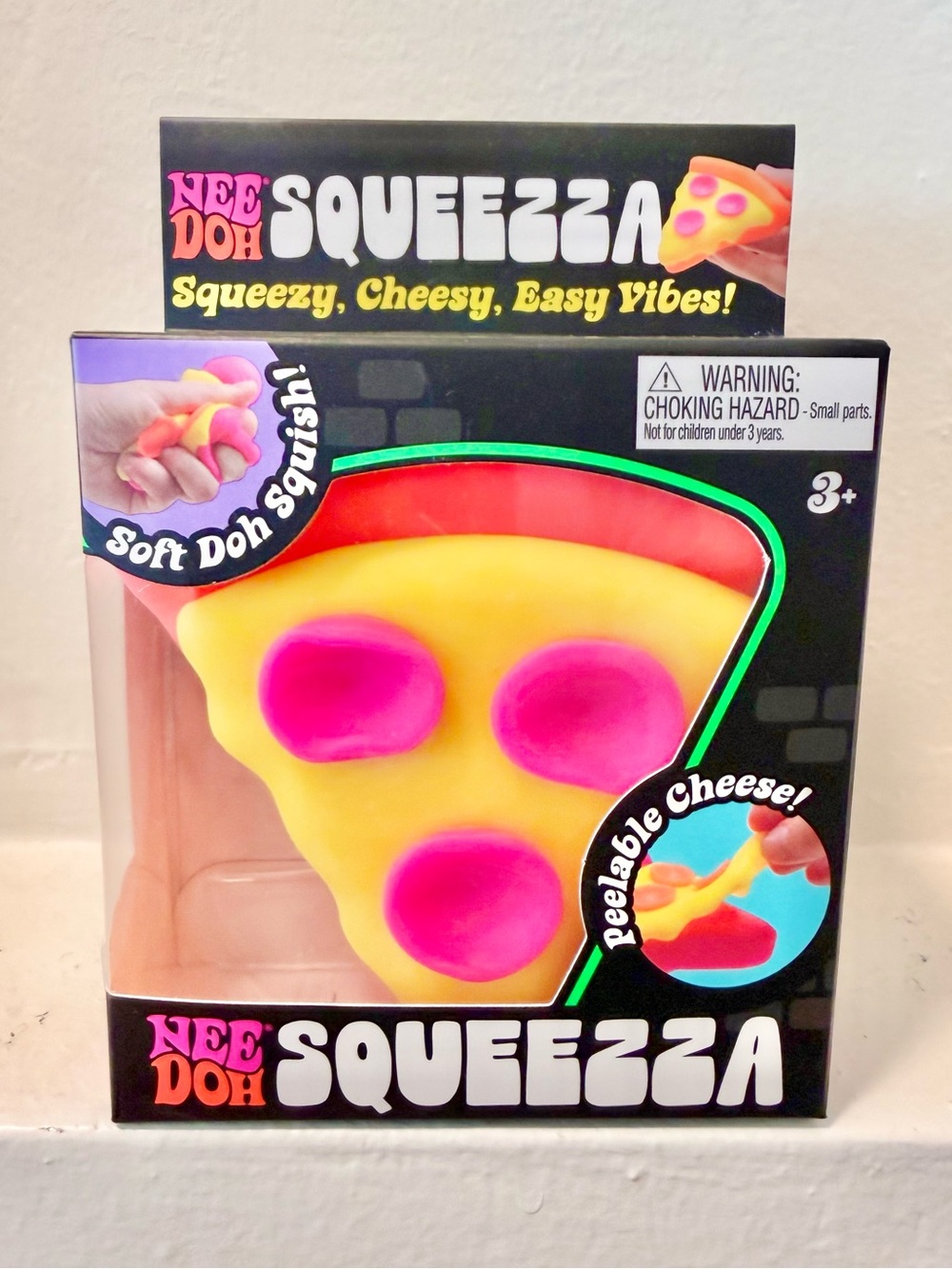 AUTHENTIC Schylling Needoh NEE DOH SQUEEZZA Pizza!